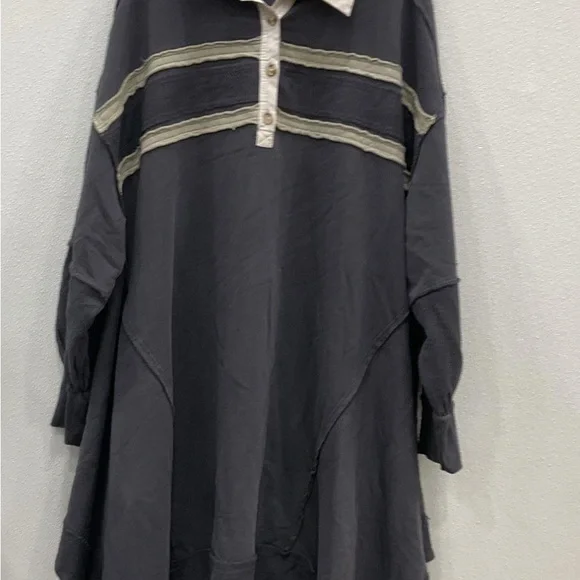 Free People sweatshirt dress/ tunic - Picture 3 of 11